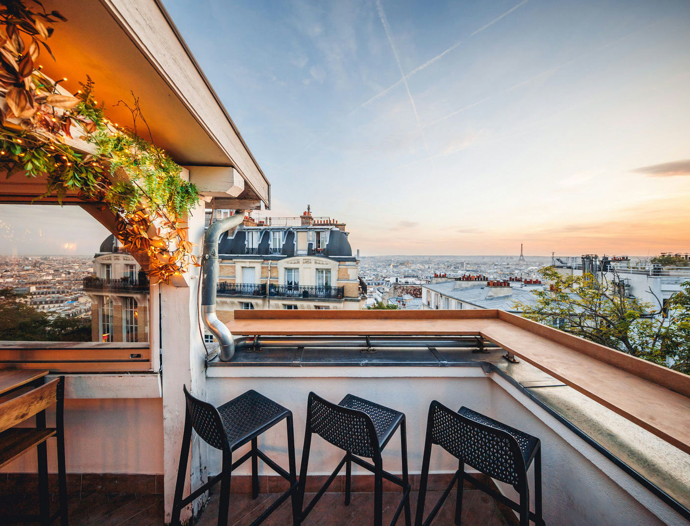 Terrasse vue Eiffel